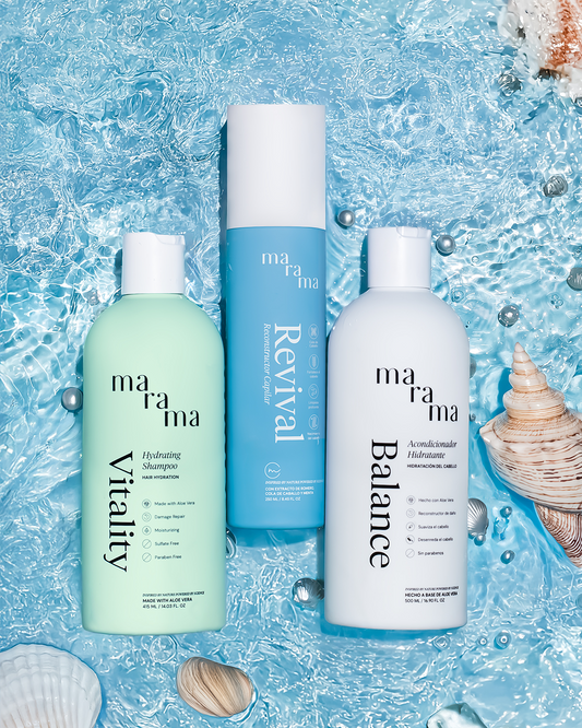 Kit Rutina Capilar y Facial – QUIIN x MARAMA