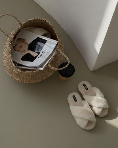 SLIPPERS BEIGE